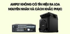  Amply không có tín hiệu ra loa – Nguyên nhân và cách khắc phục đơn giản và chi tiết 