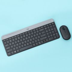  Bộ Bàn Phím Chuột Không Dây Logitech MK470 Đen 