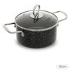 Nồi inox 3 đáy nắp kính 26 cm Hommy CW-S042-16