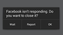  Tại sao máy hay bị tình trạng Facebook hiện không phản hồi? 