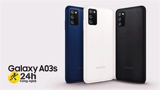 Galaxy A03s ra mắt: Thiết kế trẻ trung nhiều màu sắc lựa chọn, pin lớn, 3 camera sau mà giá chỉ từ 3.5 triệu đồng