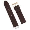 Dây da đồng hồ size 20mm Nâu L023-04