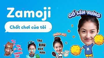 Tự tạo Sticker độc đáo bằng khuôn mặt của bạn với Zamoji