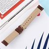 Dây da đồng hồ 20 mm vàng hồng G068