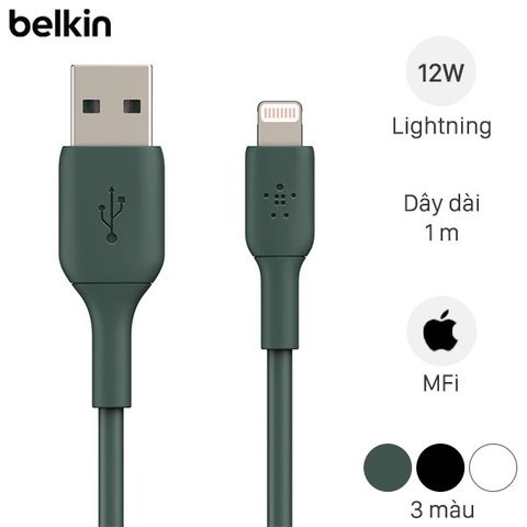 Cáp Lightning MFI 1m Belkin CAA001