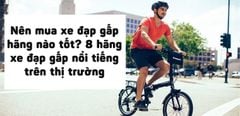  Nên mua xe đạp gấp hãng nào tốt? 8 hãng xe đạp gấp nổi tiếng trên thị trường 