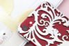Ốp lưng iPhone 7 - iPhone 8 Nhựa cứng Paper Cutting COSANO Bạc