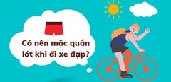  Có nên mặc quần lót bên trong quần thể thao khi đạp xe hay không? 