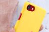 Ốp lưng iPhone 7 - iPhone 8 Nhựa cứng Simple Tassel in hình OSMIA CK170507 Cô gái nón xanh