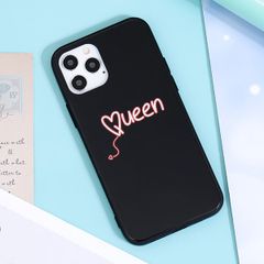  Ốp lưng iPhone 12/ 12 Pro Nhựa cứng viền dẻo Tempered Glass Printing COSANO CN20718 Nữ hoàng 