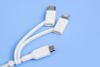 Cáp 3 đầu Lightning Type C Micro 0.9m Anker Powerline II A8436 Trắng
