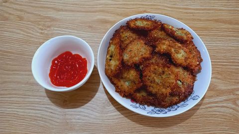 Cách làm chả bắp chiên giòn lạ miệng, vàng giòn ăn là ghiền
