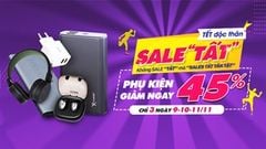  Siêu sale ngày 11/11, dịp để FA mua sắm thả ga cùng hàng loạt phụ kiện giảm sốc 45%, giá rẻ bất ngờ, đừng bỏ lỡ nhé 