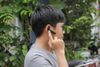 Tai nghe Bluetooth Roman R553X Đen