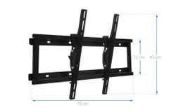  Khung treo Tivi 37-63 inch Nghiêng Cảnh Phong N6-4 