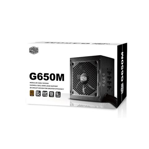 Nguồn Cooler Master GM G650M - 80 Plus Bronze