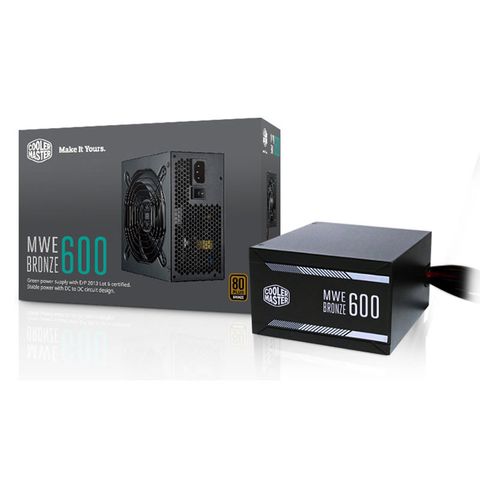 Nguồn Cooler Master MWE Bronze 600 - 80 Plus Bronze