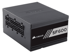  Nguồn Corsair SF600 - 80 Plus Gold - SFX Factor - Full Modul 