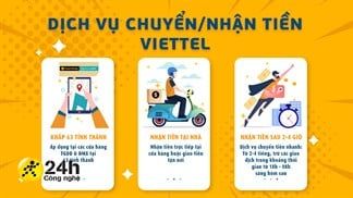 Dịch vụ chuyển/nhận tiền mặt Viettel đã có mặt tại Trungtambaohanh.com, tiện nghi hơn bao giờ hết với hệ thống trên toàn quốc
