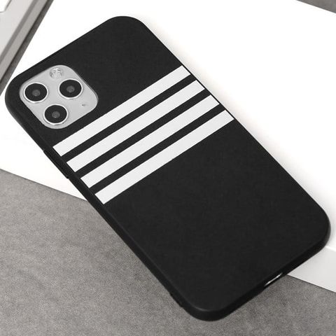 Ốp lưng iPhone 11 Pro nhựa cứng viền dẻo PU Sport OSMIA Xám