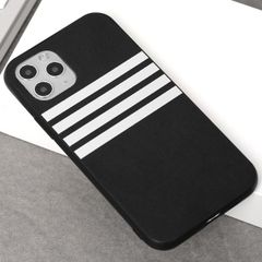  Ốp lưng iPhone 11 Pro nhựa cứng viền dẻo PU Sport OSMIA Xám 
