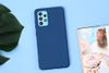 Ốp lưng Galaxy A52 Nhựa dẻo Candy Silicone JM Xanh đậm