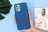 Ốp lưng Galaxy A52 Nhựa dẻo Candy Silicone JM Xanh đậm