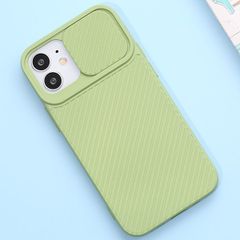  Ốp lưng iPhone 12 Mini Nhựa dẻo CARBON CAMO JM Xanh bạc hà 