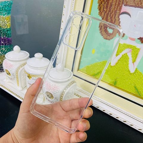 Ốp lưng Oppo Reno 6 nhựa dẻo Clear TPU OSMIA Nude