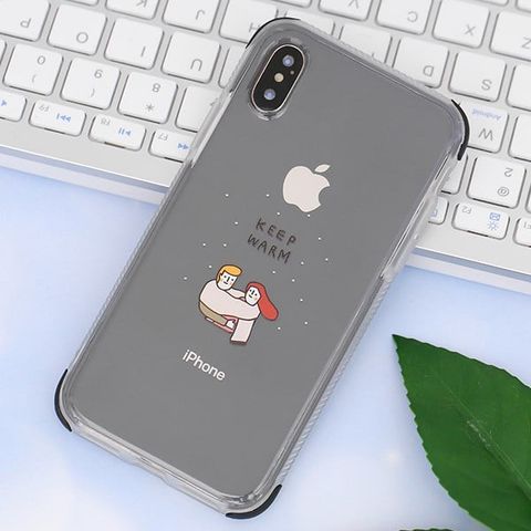 Ốp lưng iPhone X/Xs nhựa dẻo printing Clear TPU OSMIA CN5190927 Giữ ấm