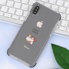  Ốp lưng iPhone X/Xs nhựa dẻo printing Clear TPU OSMIA CN5190927 Giữ ấm 