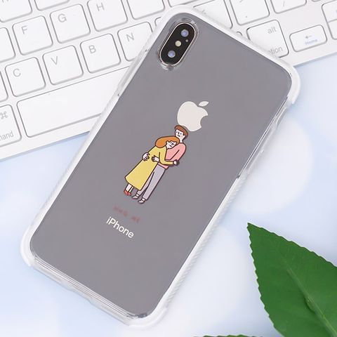 Ốp lưng iPhone X/Xs nhựa dẻo printing Clear TPU OSMIA CN6190927 Ôm tôi