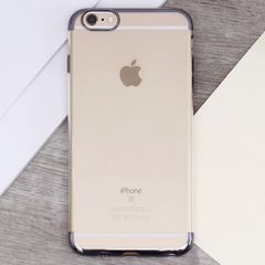  Ốp lưng iPhone 6 Plus - 6S Plus nhựa dẻo Electroplate T&B OSMIA Đen 