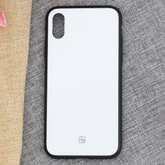  Ốp lưng iPhone X/XS Nhựa dẻo Glass Duo JM trắng 