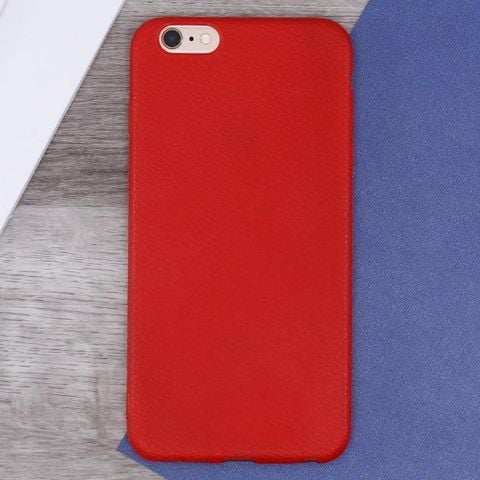Ốp lưng iPhone 6 Plus - 6S Plus nhựa dẻo Litchi grained OSMIA