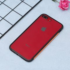  Ốp lưng iPhone 7 Plus/ 8 Plus Nhựa dẻo Rainbow MEEKER Cam 