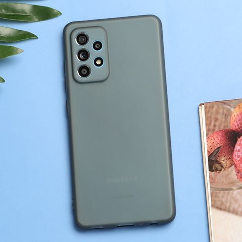 Ốp lưng Galaxy A52 nhựa dẻo Silicone-Semi CK-TS003-20 OSMIA Đen