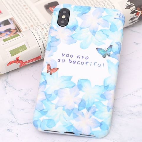 Ốp lưng iPhone XS Max Nhựa dẻo Water printing TPU MEEKER TSKB415 Xinh đẹp