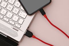  Cáp Lightning 1m Xmobile DR-L001X Đỏ đen 