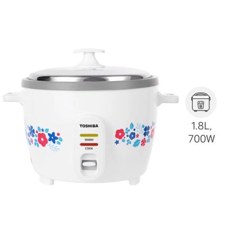 Nồi cơm điện cơ nắp rời 1,8L Toshiba RC-18MH2PV