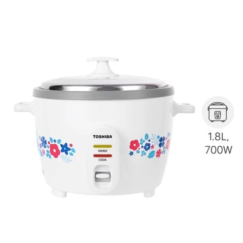 Nồi cơm điện nắp rời 1L Toshiba 18MH2PV