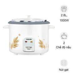 Nồi cơm điện cơ nắp rời 2,8L Toshiba RC-28MH1PV 