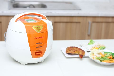 Nồi cơm điện nắp gài Cuckoo CR- 0661 Màu cam