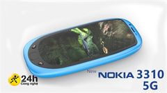  Cấu hình Nokia 3310 5G: Dự là được nâng cấp lên màn hình cảm ứng 5.7 inch, chip Snapdragon và hỗ trợ chống nước 