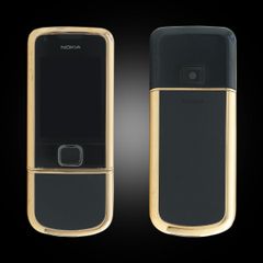  Nokia 8800 Vàng Hồng Da Đen Chính Hãng 