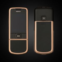  Nokia 8800 Vàng hồng da nâu full đá 