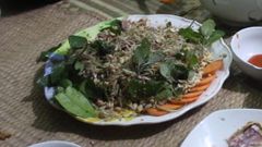  Cách làm nộm mực khô hoa chuối ngon ngất ngây, không bị thâm 