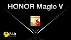  Ngoài trang bị Snapdragon 8 Gen 1 mạnh mẽ, điện thoại màn hình gập Honor Magic V sẽ còn có màn hình 120Hz, sạc nhanh 66W 