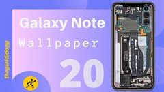  Mời tải về bộ hình nền xuyên thấu Galaxy Note 20 và Galaxy Note 20 Ultra dành cho mọi thiết bị iOS và Android 