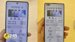  Huawei Nova 9, Nova 9 Pro lộ ảnh chụp thực tế trên tay người dùng, có màn hình cong, chip Snapdragon 778G 